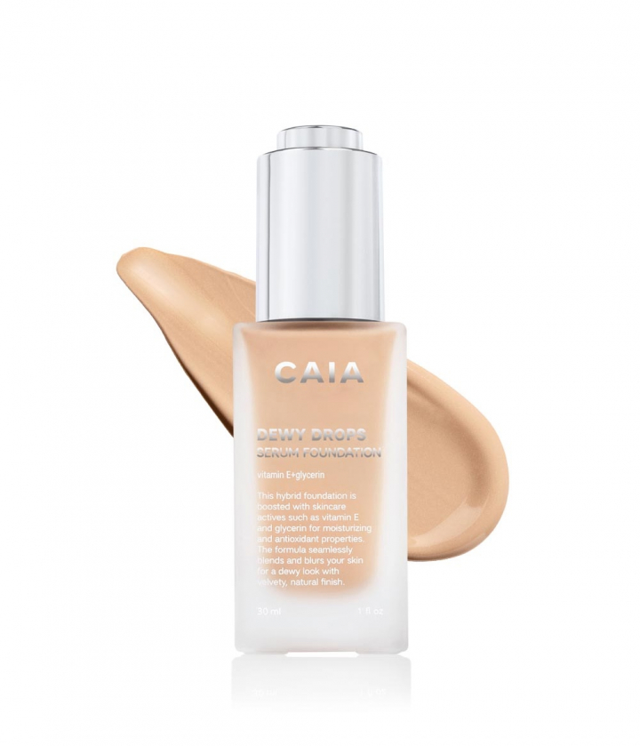 CAIA Dewy Drops 20c Toiletry Bag, Eyelash Curler, Pencil Eyeliner & Mascara | Make up von CAIA Cosmetics