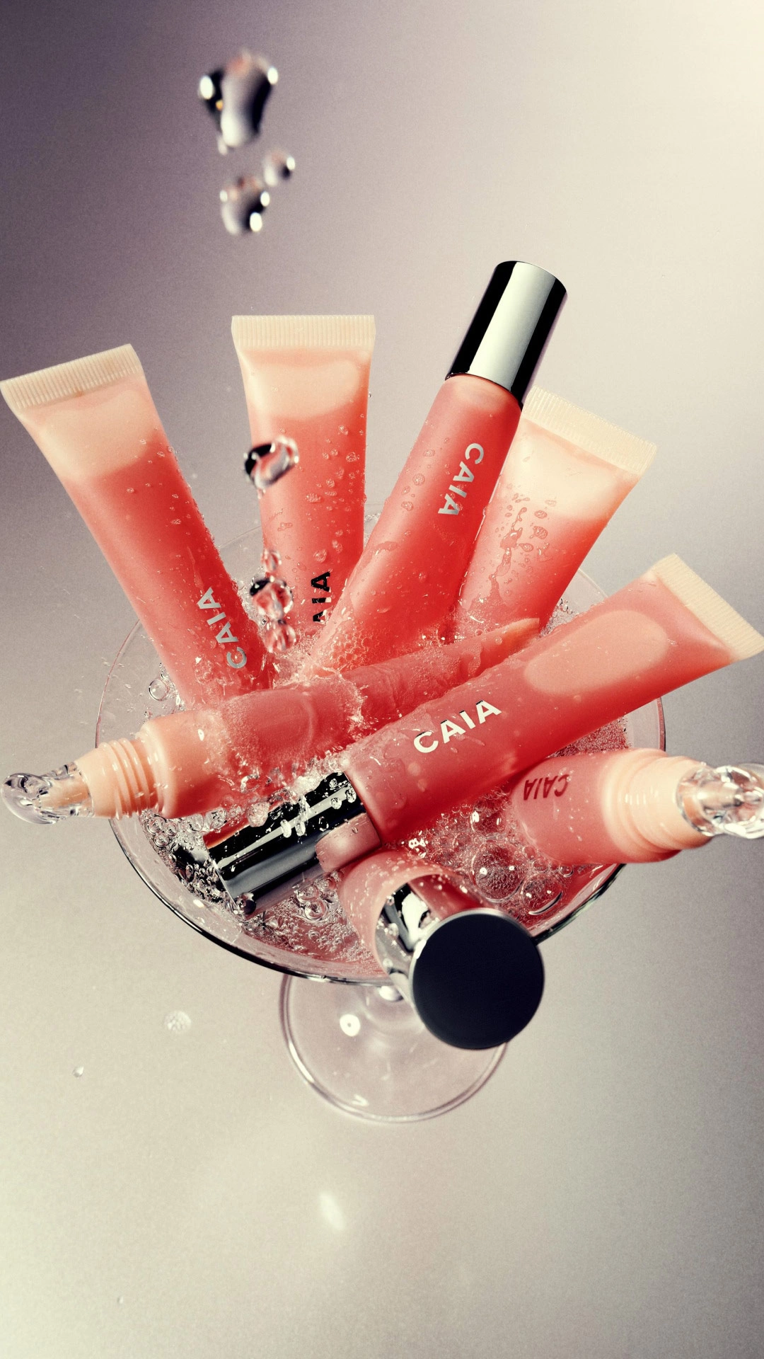 CAIA & Blossa lip gloss