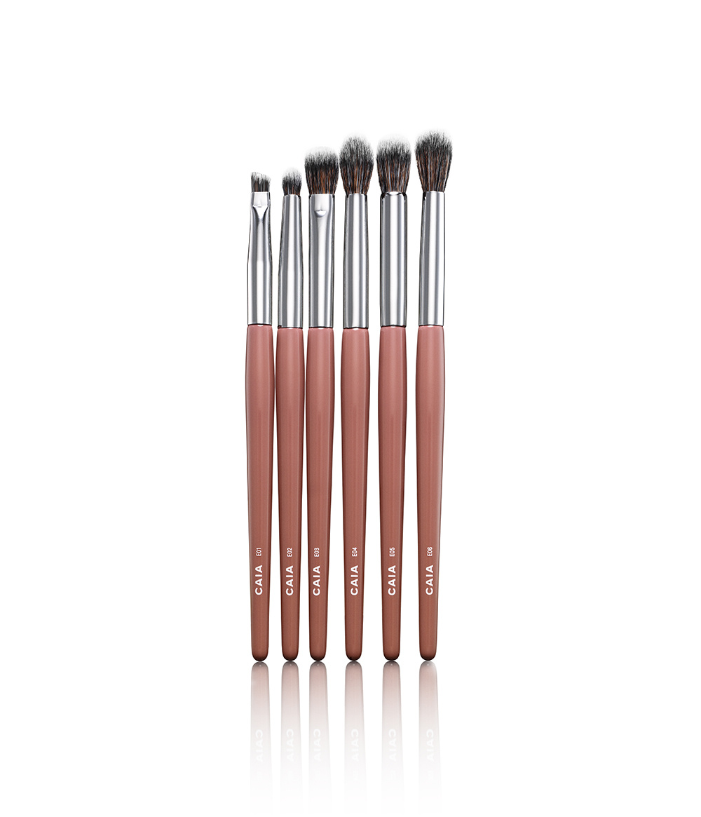 ULTIMATE BRUSH KIT - EYES in der Gruppe PINSEL & ZUBEHÖR / PINSEL / Lidschattenpinsel bei CAIA Cosmetics (CAI108)