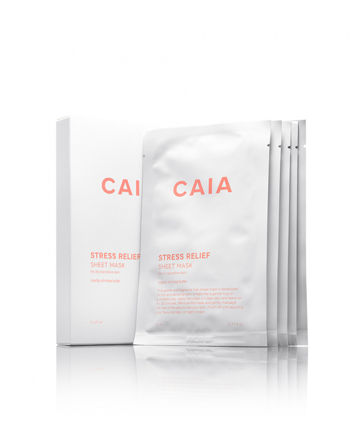 STRESS RELIEF SHEET MASK in der Gruppe HAUTPFLEGE / NACH PRODUKT EINKAUFEN / Gesichtsmasken bei CAIA Cosmetics (CAI830)